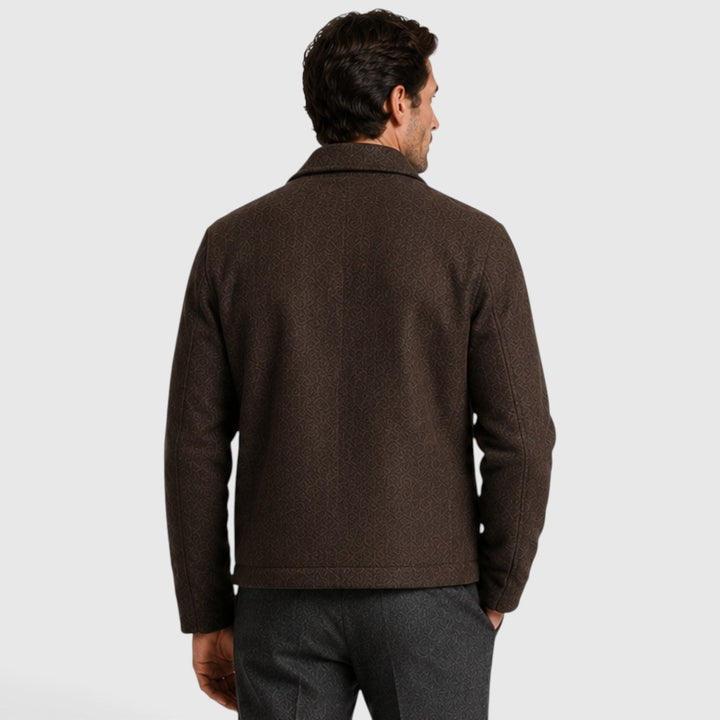 Albert | Refined Collared Full-Zip Mens Jacket