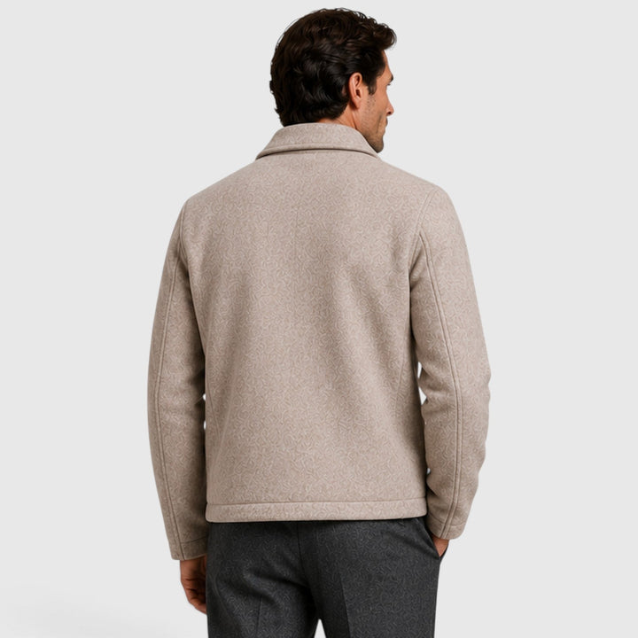 Albert | Refined Collared Full-Zip Mens Jacket