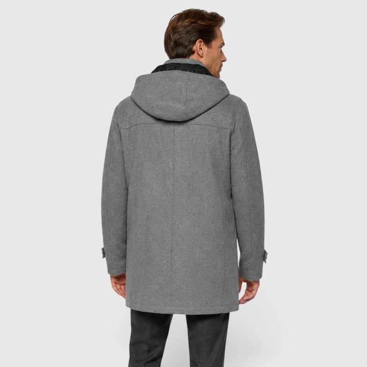 Boone | Warm Hooded Toggle Coat