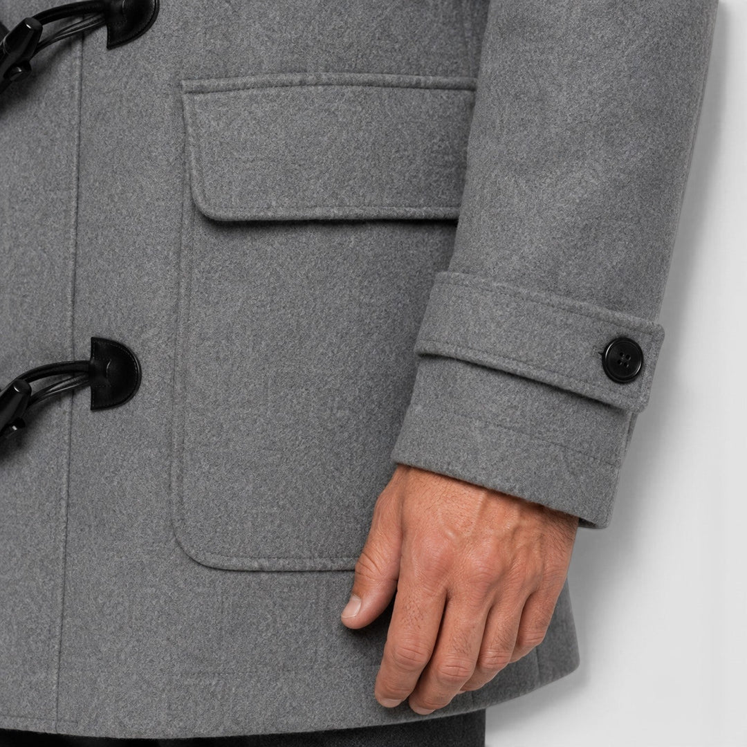 Boone | Warm Hooded Toggle Coat