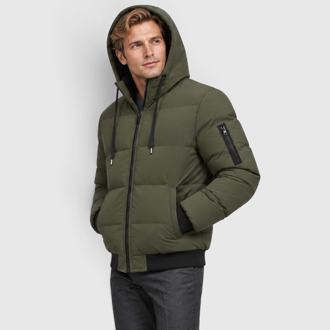 Sullivan | Sleek Hooded Puffer Jacket