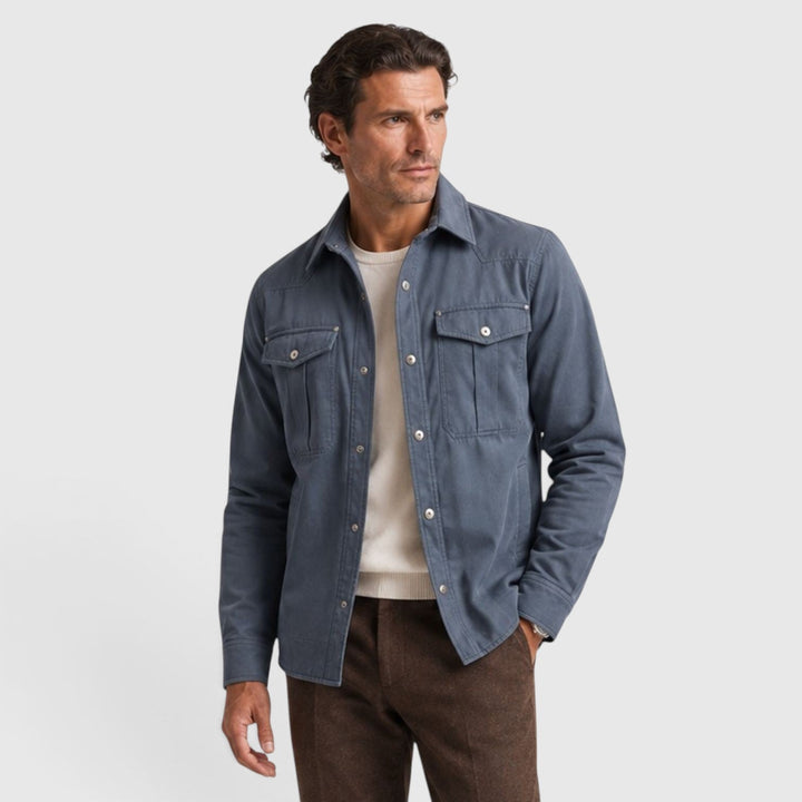 Bronson | Effortless Plaid-Lined Overshirt Men