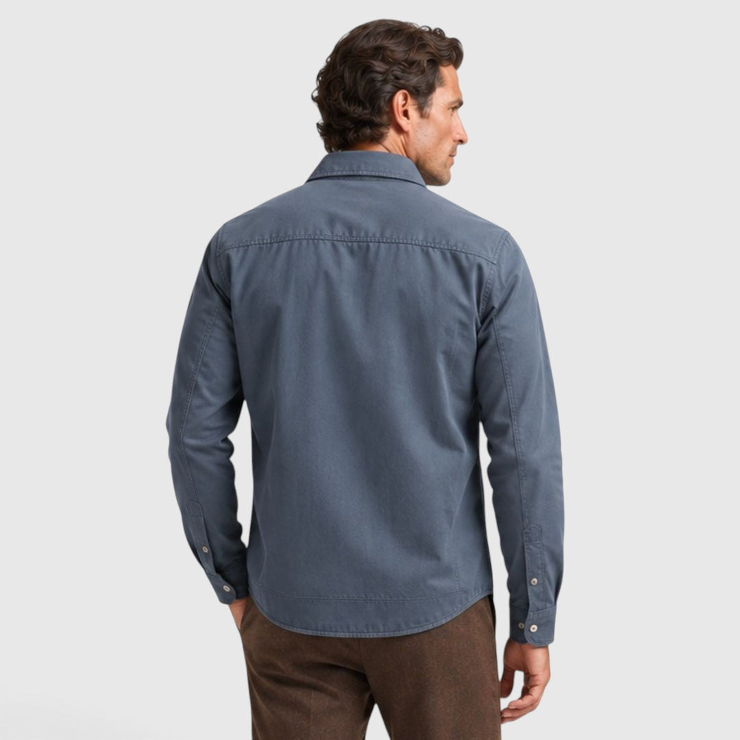 Bronson | Effortless Plaid-Lined Overshirt Men