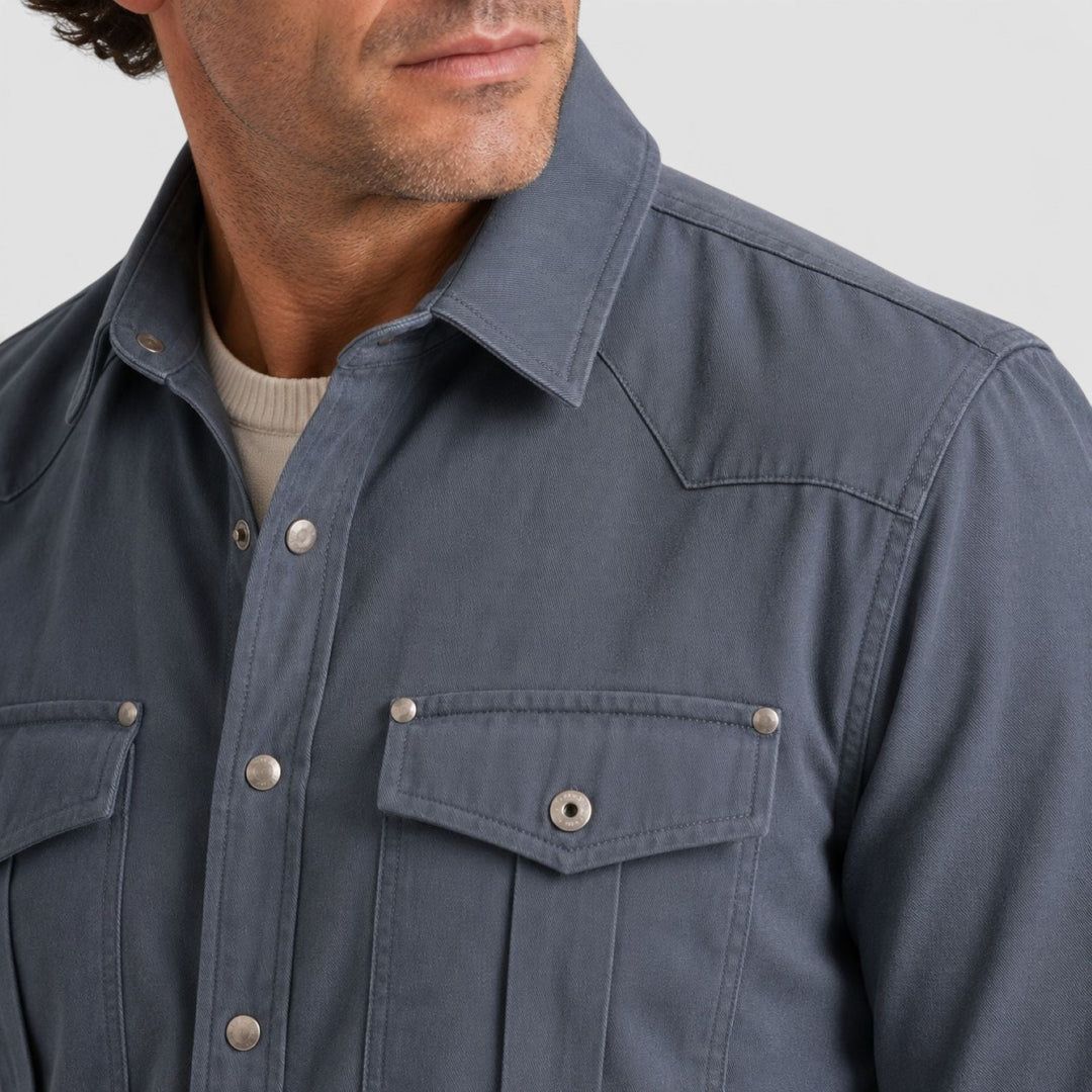 Bronson | Effortless Plaid-Lined Overshirt Men