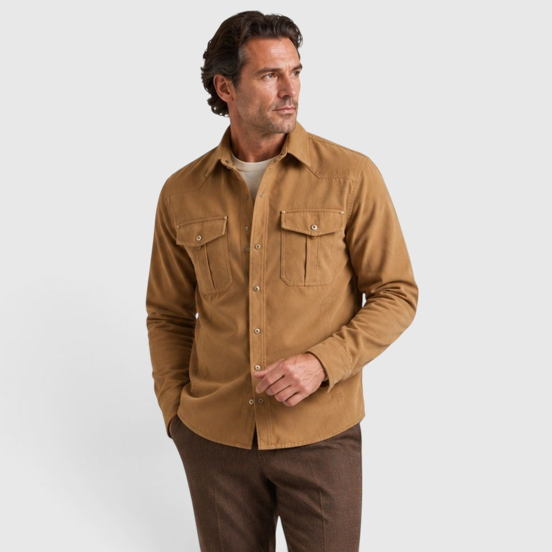 Bronson | Effortless Plaid-Lined Overshirt Men