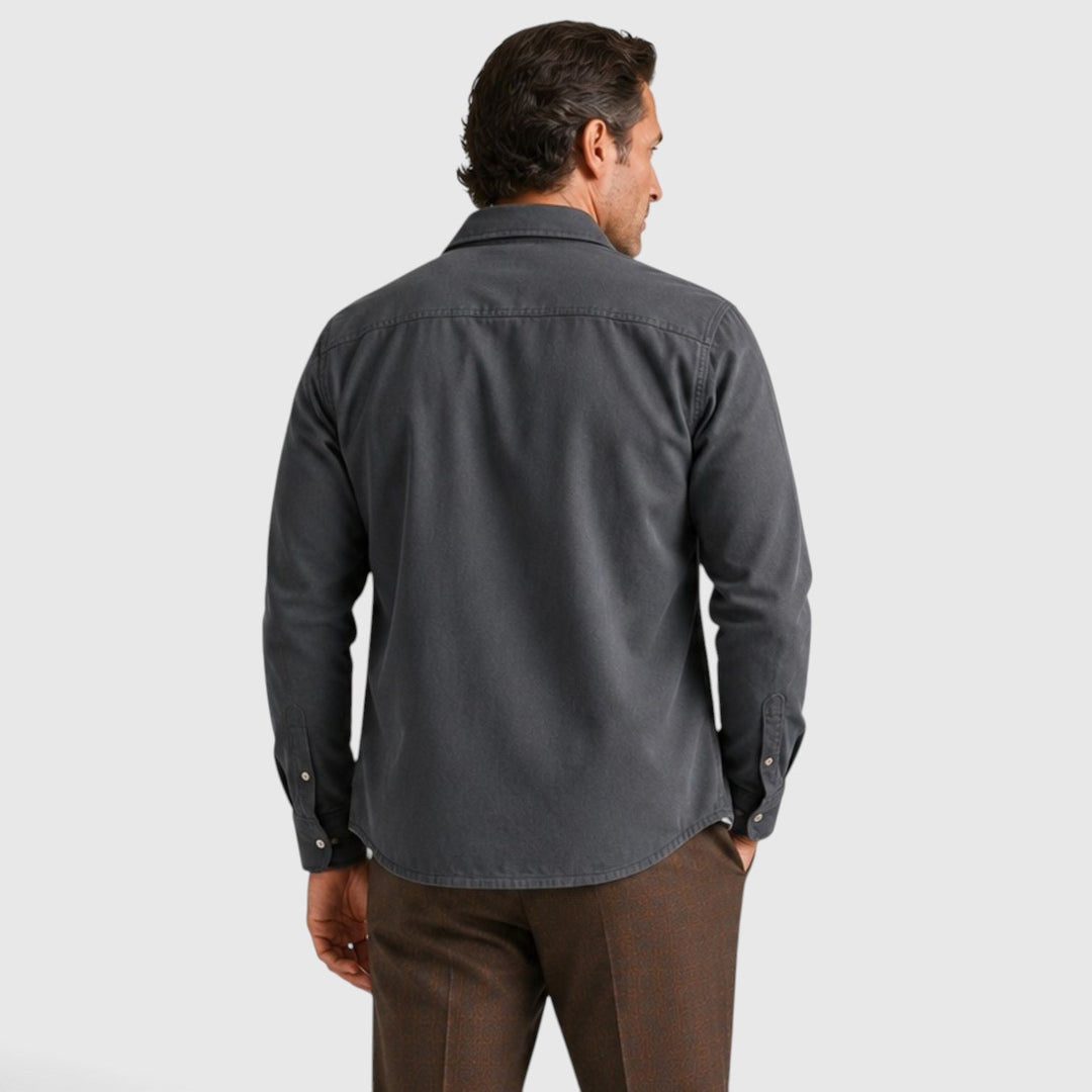 Bronson | Effortless Plaid-Lined Overshirt Men