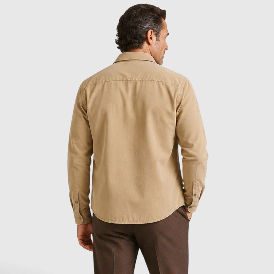 Bronson | Effortless Plaid-Lined Overshirt Men