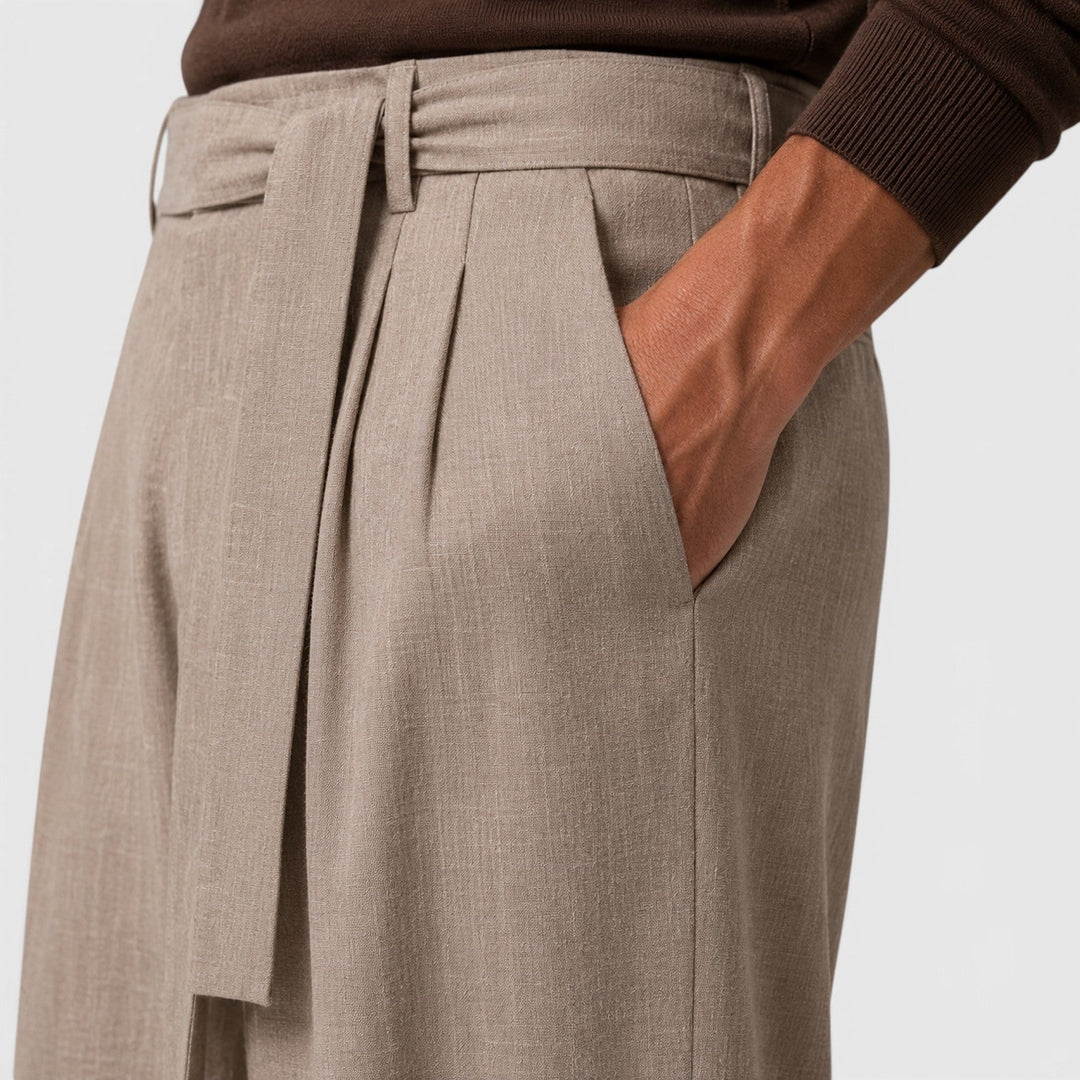 Emory | Relaxed Casual Straight-Leg Trousers for Men