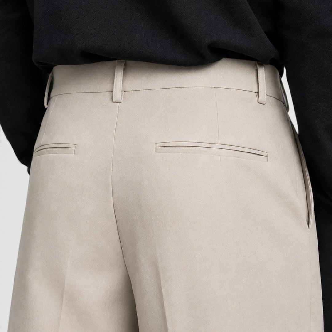 Jasper | Relaxed Pleated Smart Trousers for Men