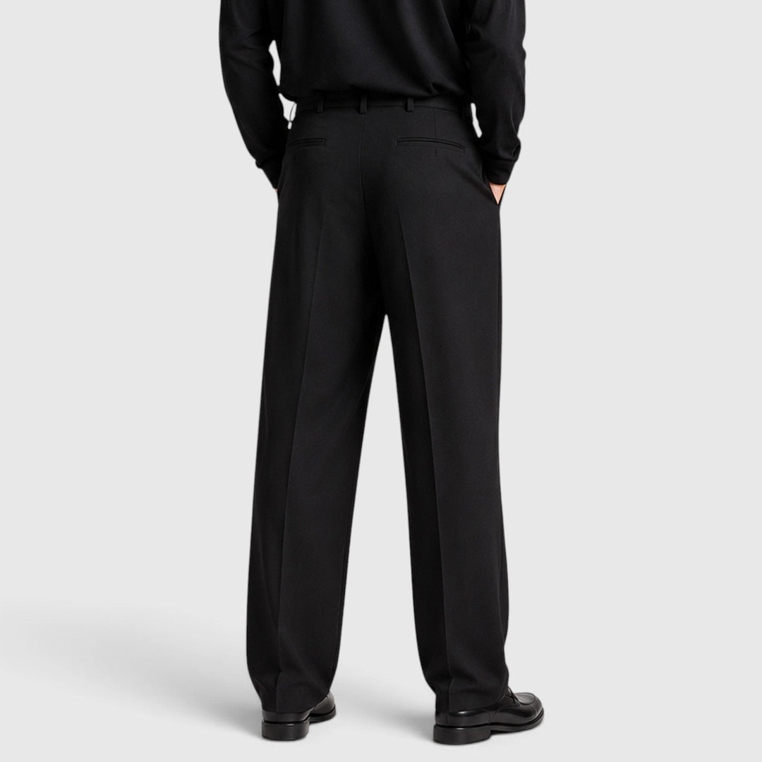 Jasper | Relaxed Pleated Smart Trousers for Men