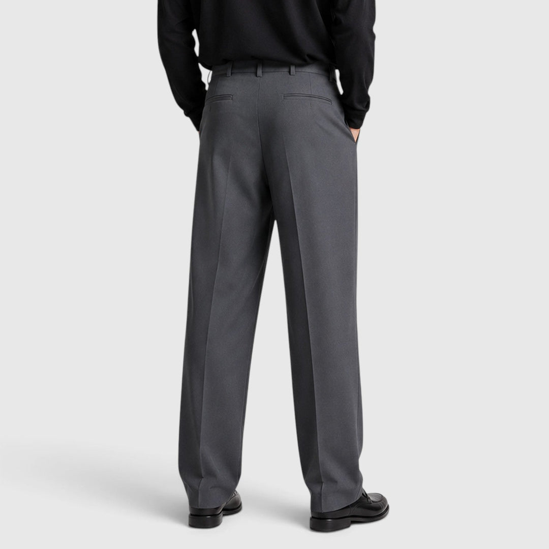 Jasper | Relaxed Pleated Smart Trousers for Men