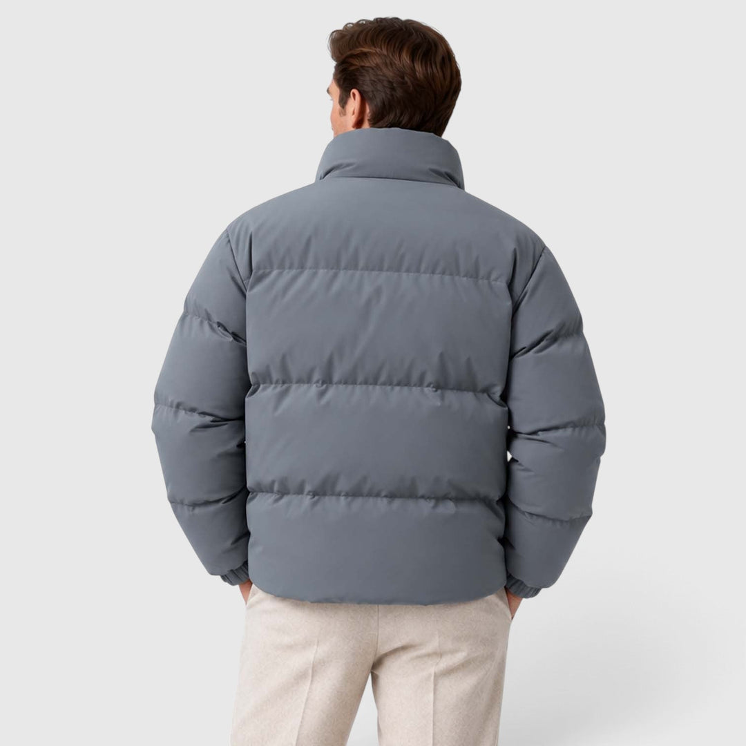 Mason | Sharp Stand Collar Padded Puffer Jacket
