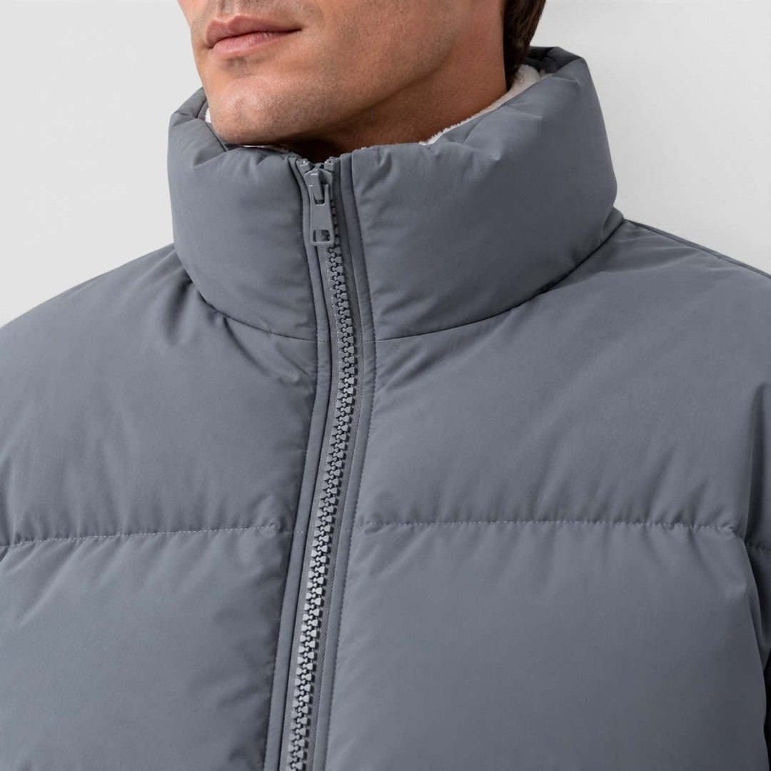 Mason | Sharp Stand Collar Padded Puffer Jacket
