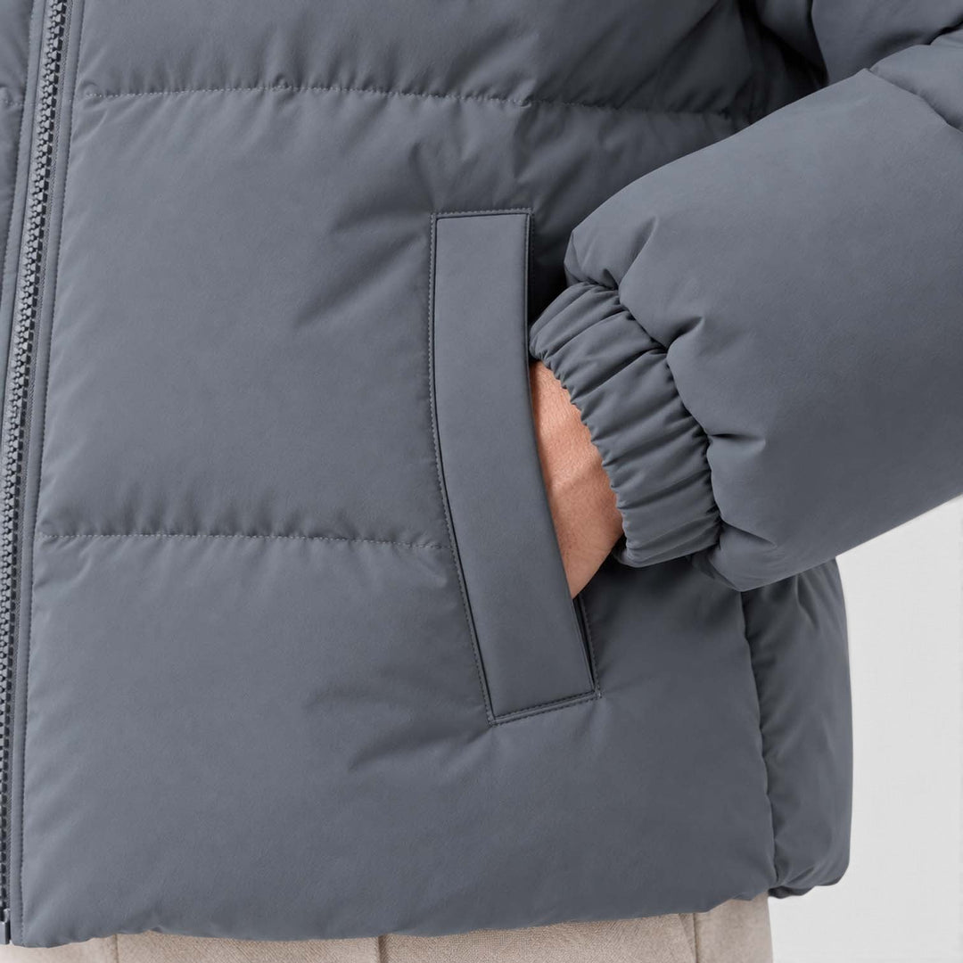 Mason | Sharp Stand Collar Padded Puffer Jacket