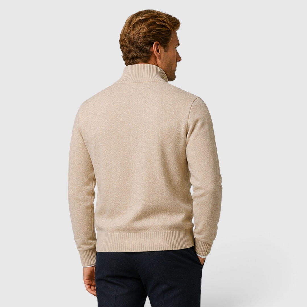 Brant | Smart Collared Zip Up Cardigan