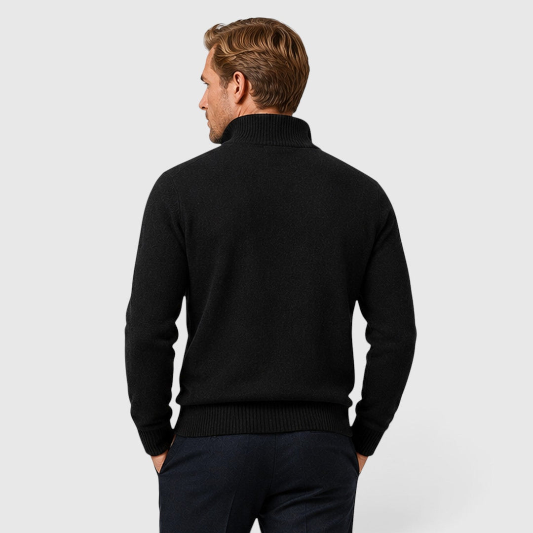 Brant | Smart Collared Zip Up Cardigan