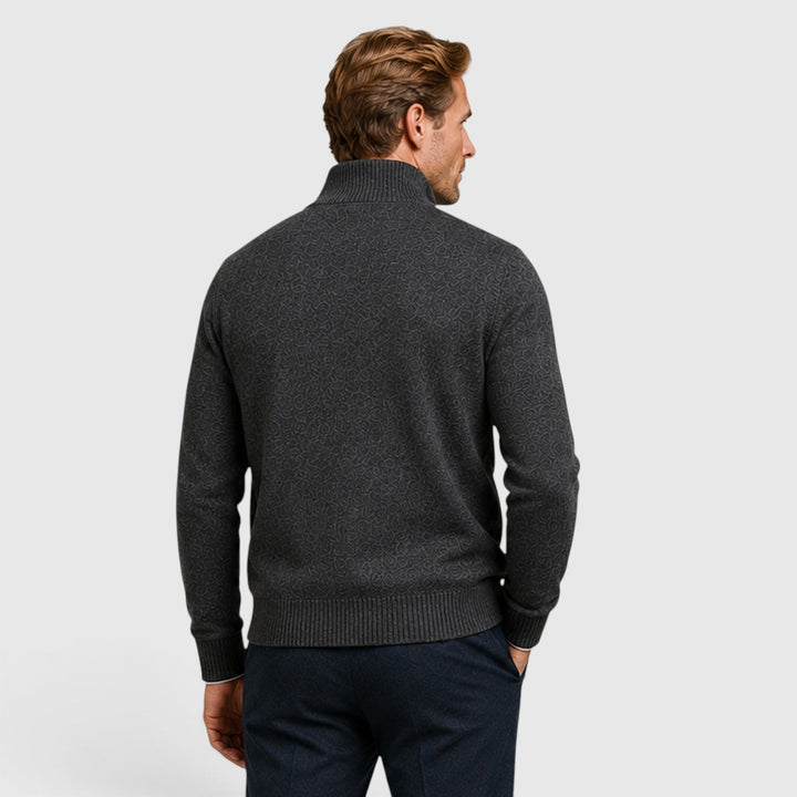 Brant | Smart Collared Zip Up Cardigan