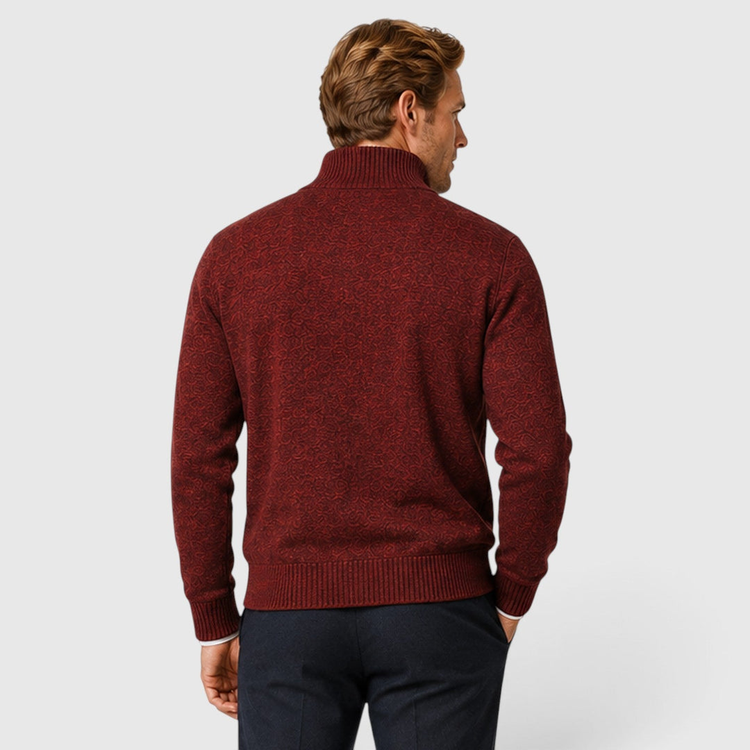 Brant | Smart Collared Zip Up Cardigan