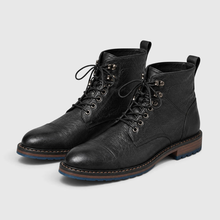 Aiden | Classic Leather Lace-Up Mens Boots