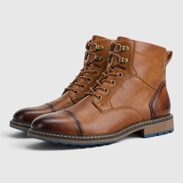 Aiden | Classic Leather Lace-Up Mens Boots