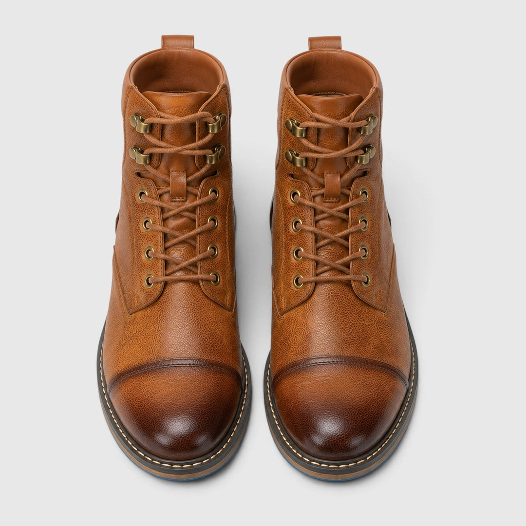 Aiden | Classic Leather Lace-Up Mens Boots