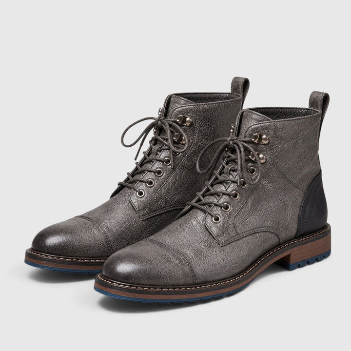 Aiden | Classic Leather Lace-Up Mens Boots