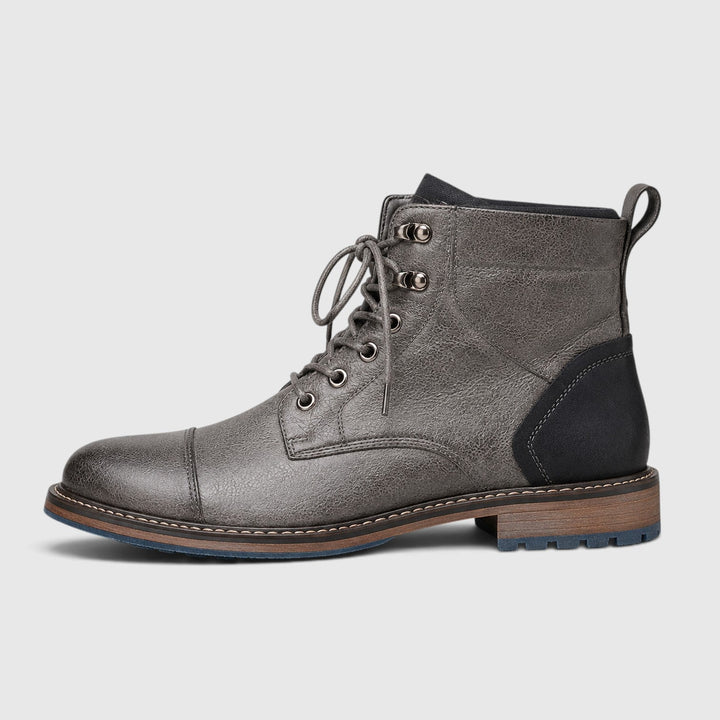 Aiden | Classic Leather Lace-Up Mens Boots