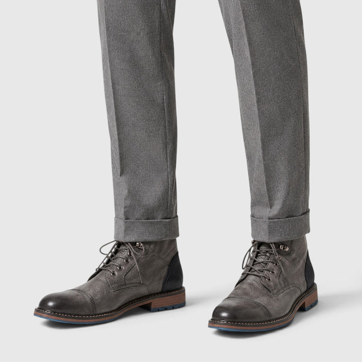Aiden | Classic Leather Lace-Up Mens Boots