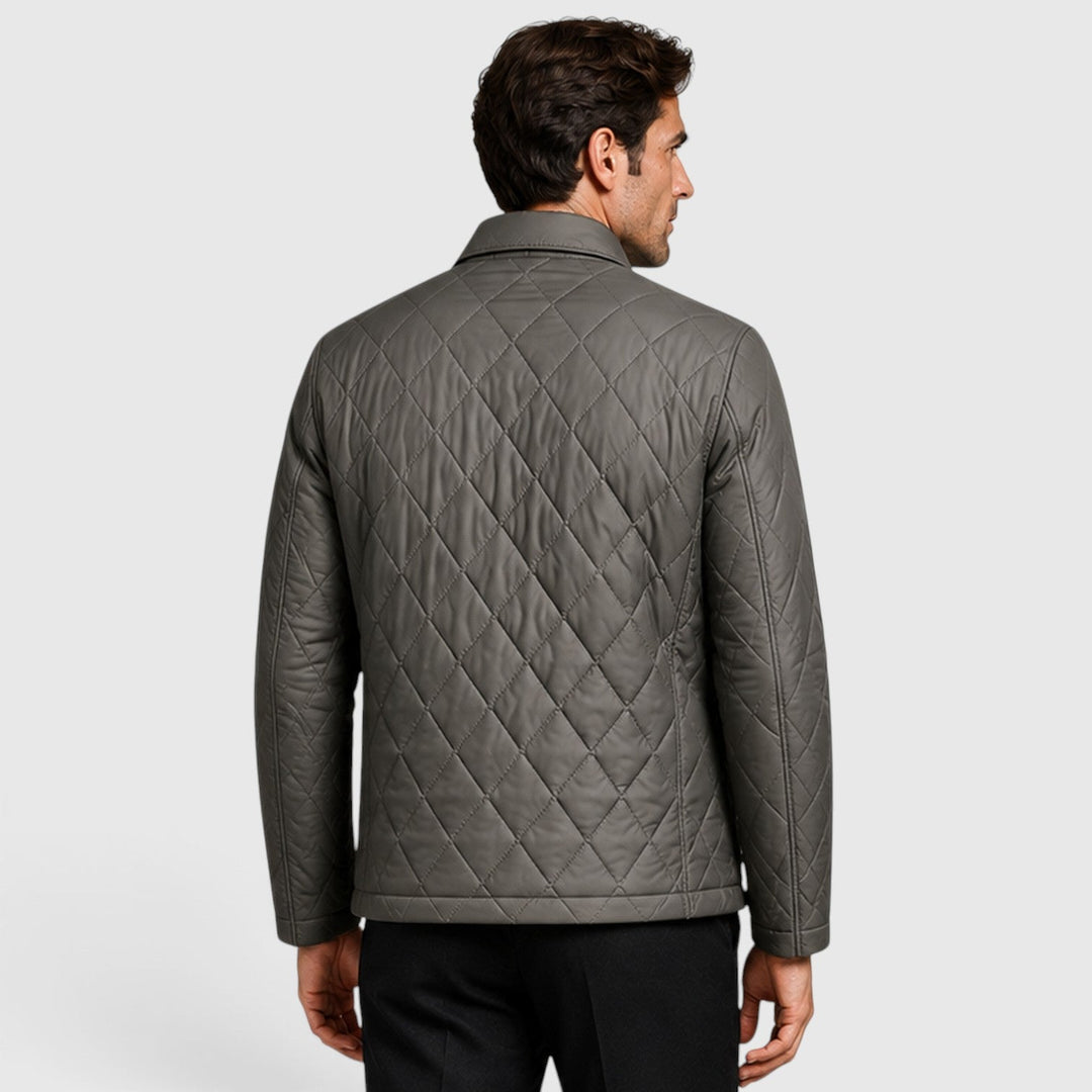 Tate | Rugged Loose-Fit Quilted Puffer Jacket for Men