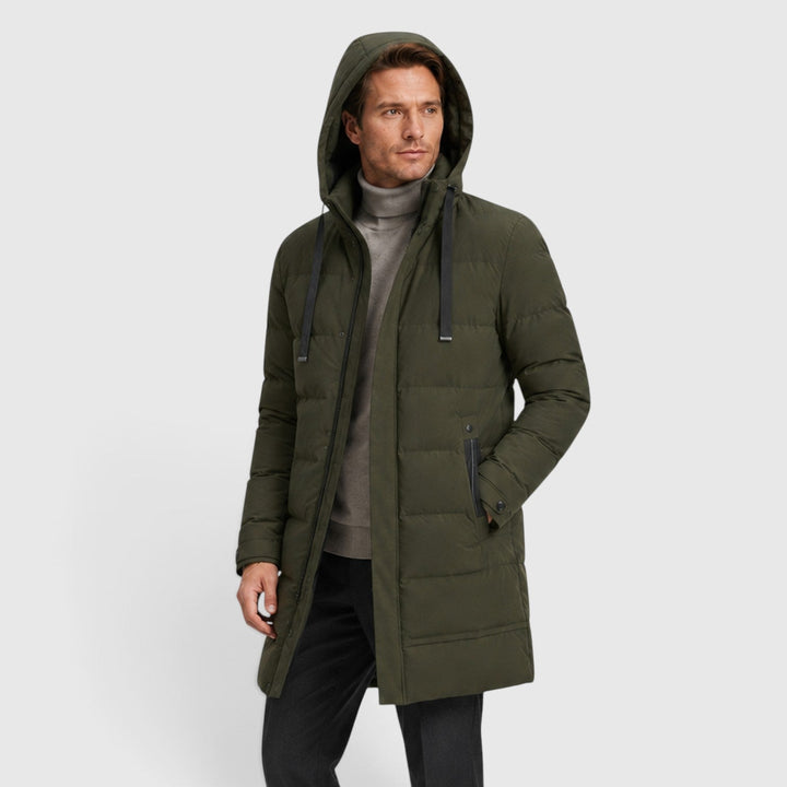 Henley | Warm Padded Hooded Parka for Men