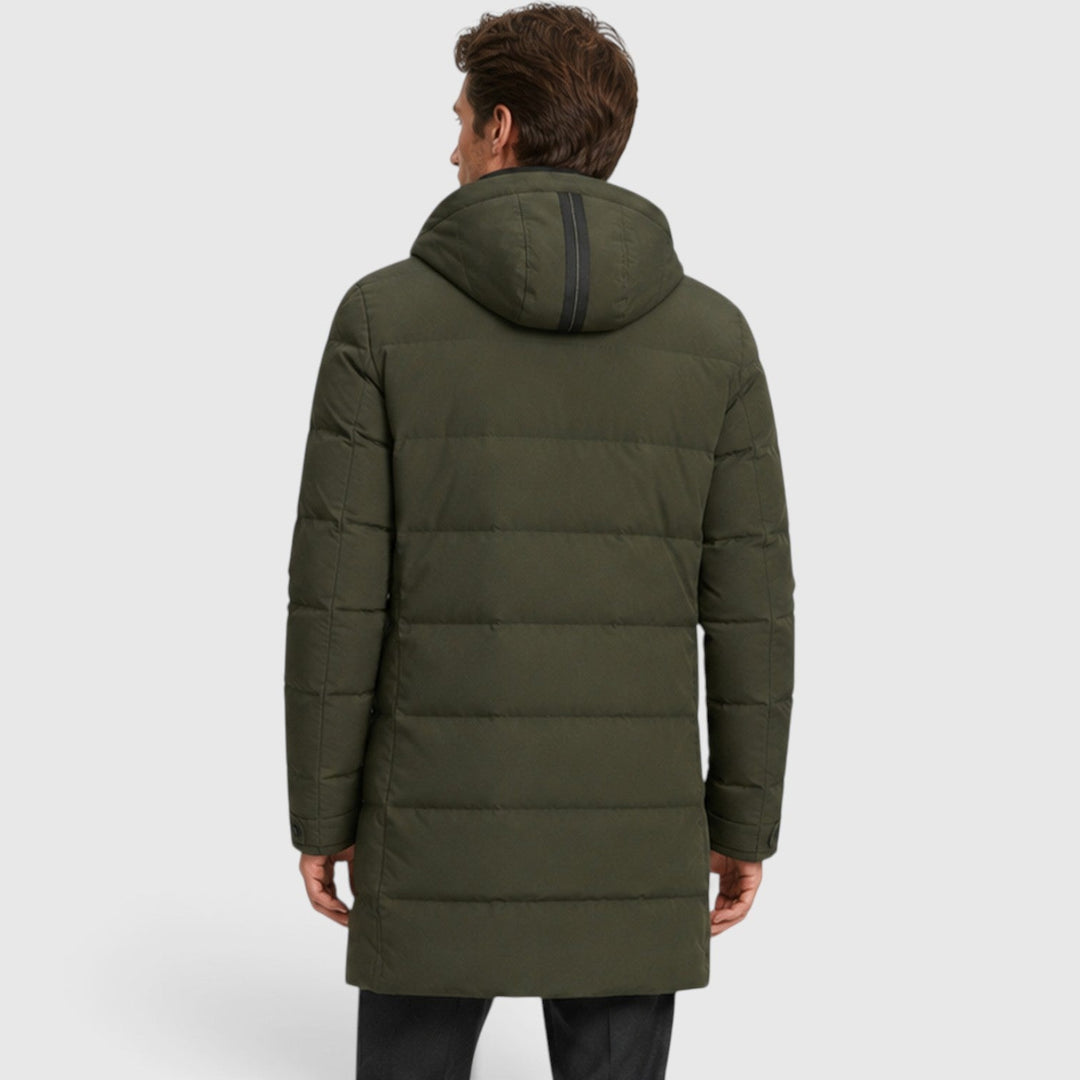 Henley | Warm Padded Hooded Parka for Men