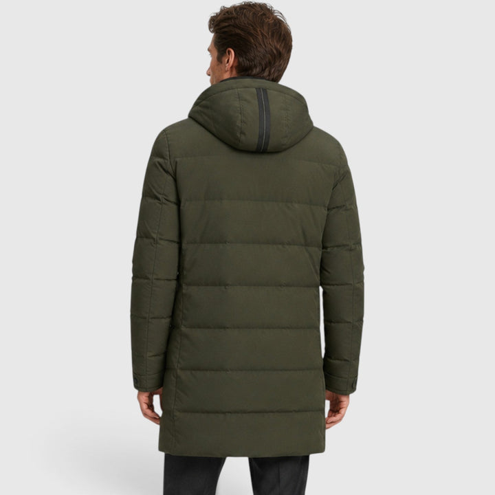 Henley | Warm Padded Hooded Parka for Men