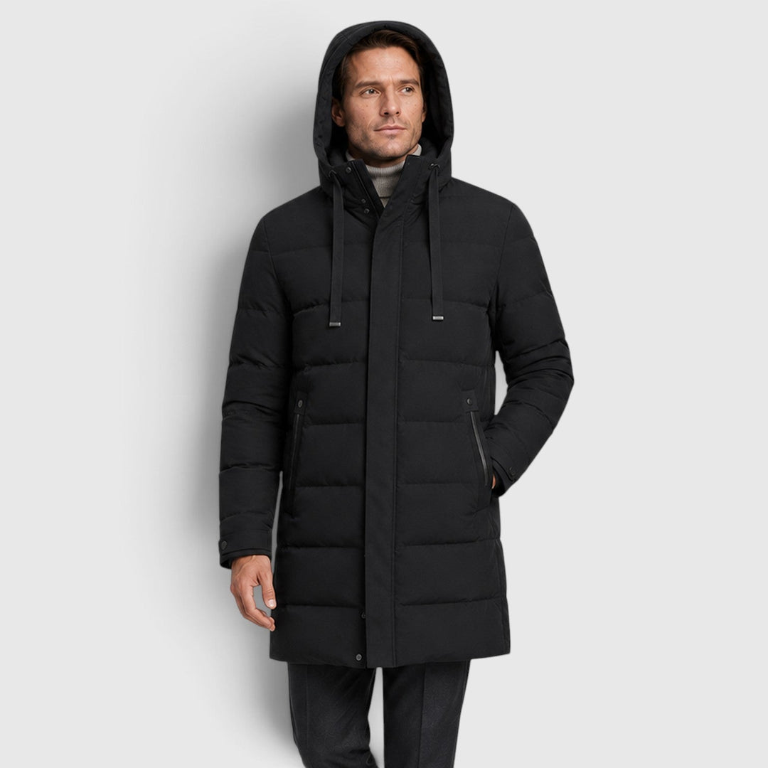 Henley | Warm Padded Hooded Parka for Men