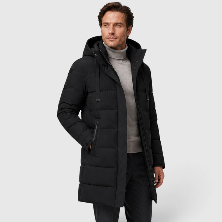 Henley | Warm Padded Hooded Parka for Men