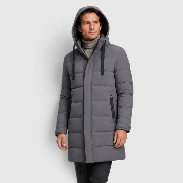 Henley | Warm Padded Hooded Parka for Men
