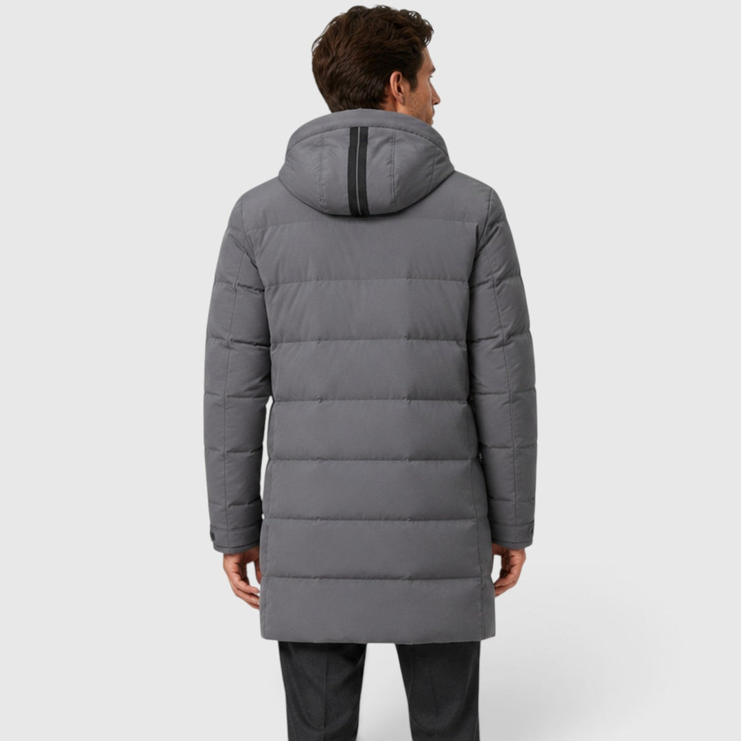 Henley | Warm Padded Hooded Parka for Men