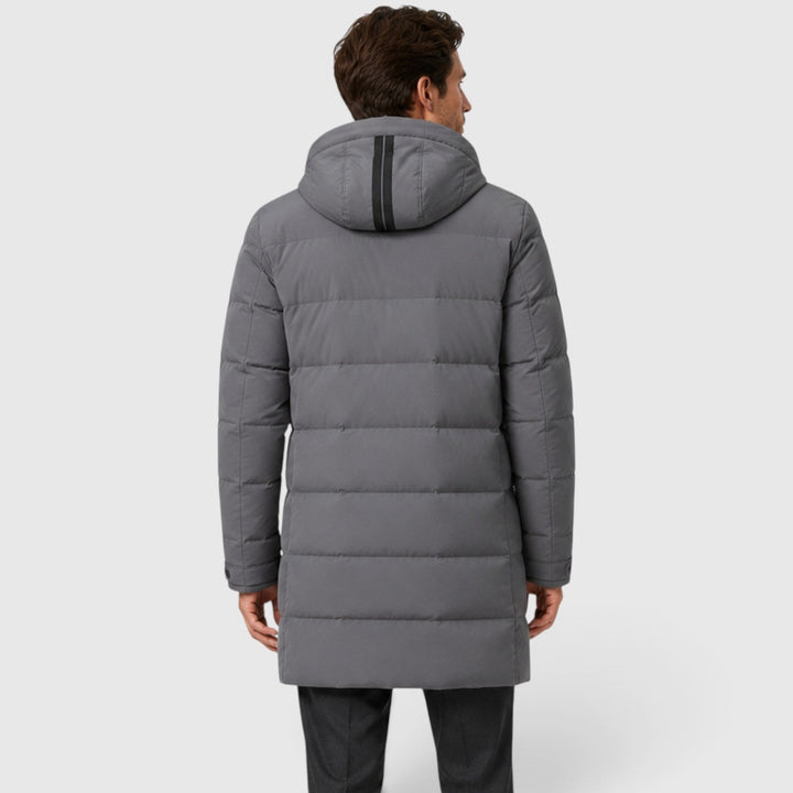 Henley | Warm Padded Hooded Parka for Men