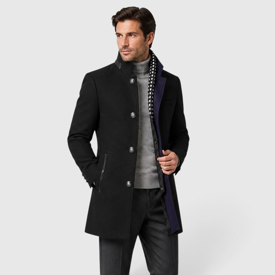 Chance | Classic Wool-Blend Pea Coat