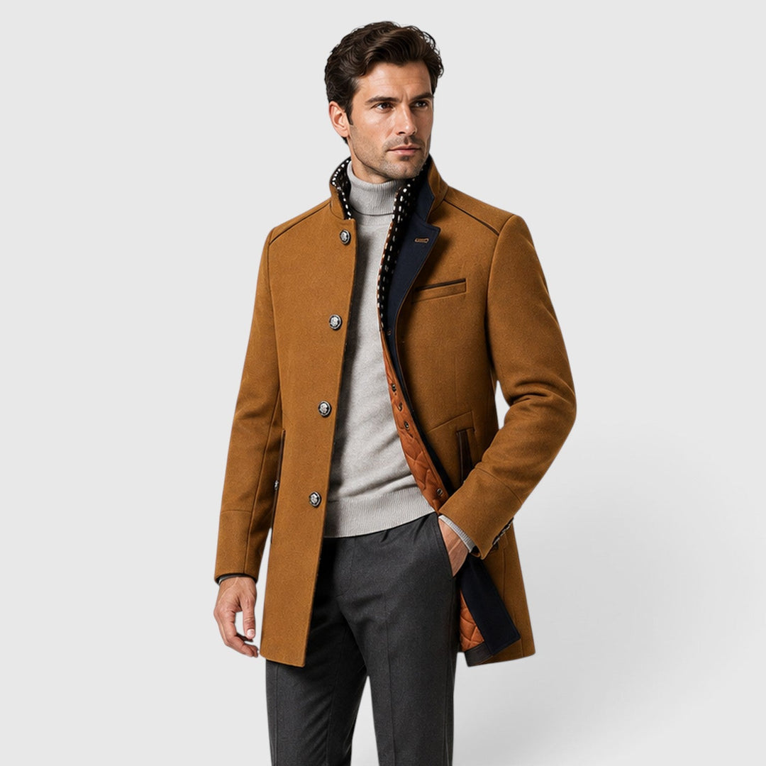 Chance | Classic Wool-Blend Pea Coat