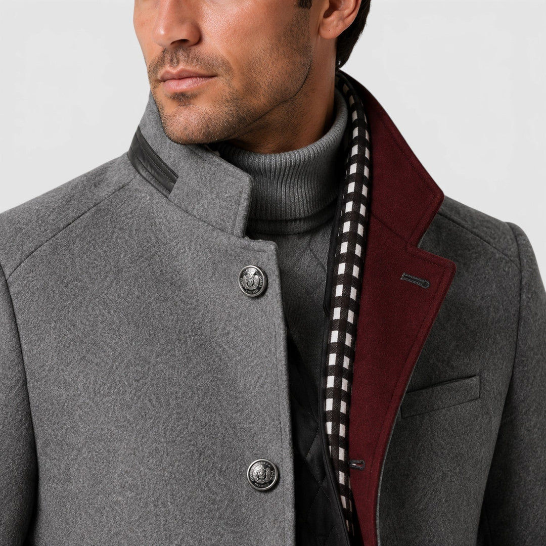 Chance | Classic Wool-Blend Pea Coat