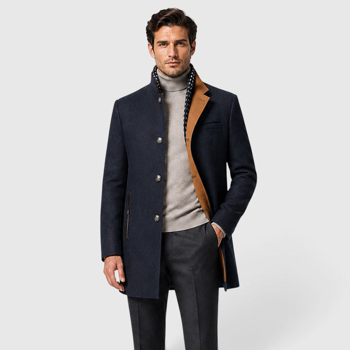 Chance | Classic Wool-Blend Pea Coat