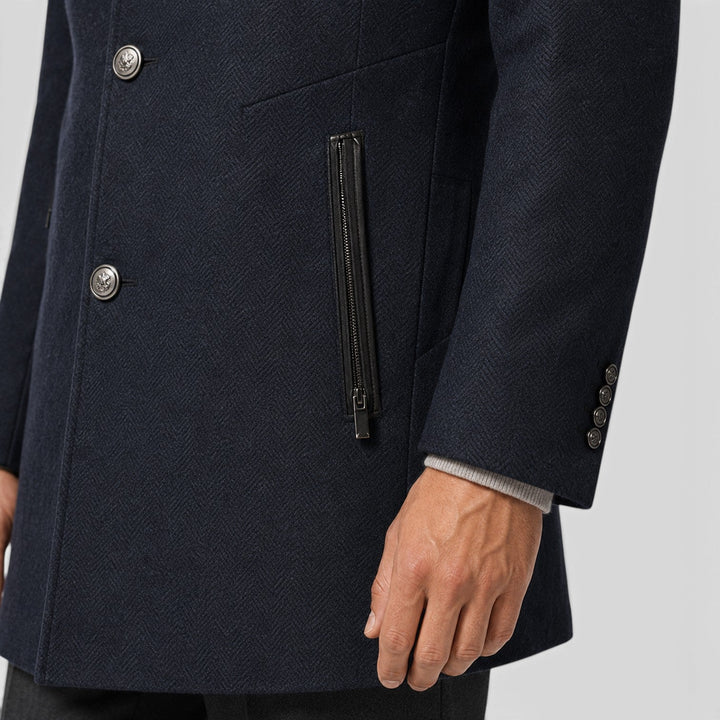 Chance | Classic Wool-Blend Pea Coat