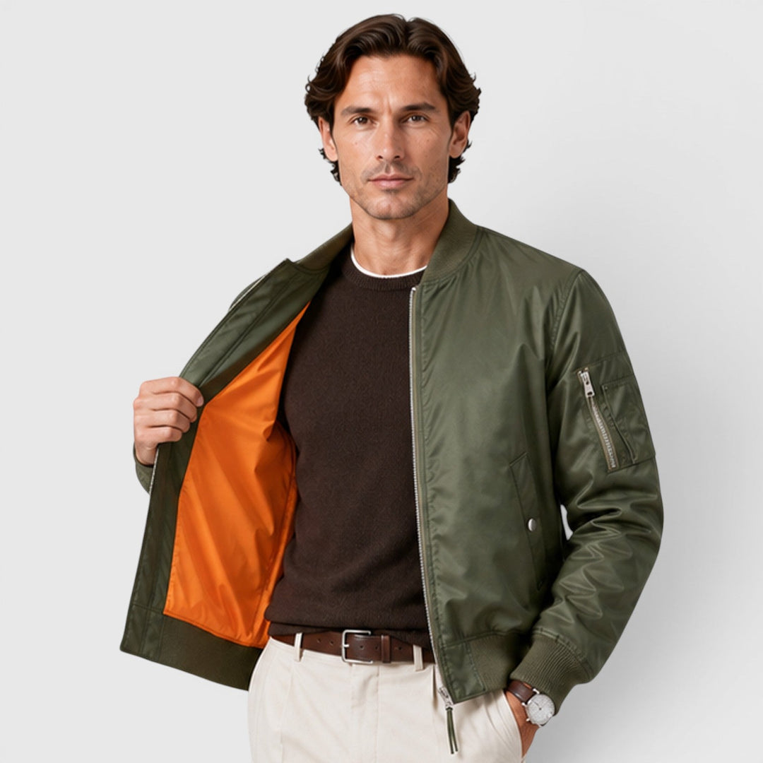 Tristan | Classic Casual Bomber Jacket for Men
