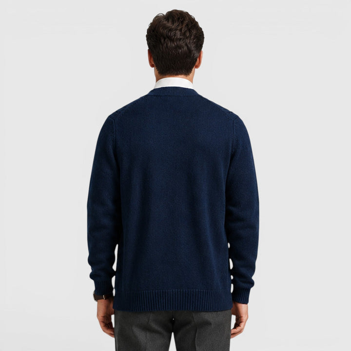 Cormac | Relaxed Button Cardigan for Men's Everyday Knitwear