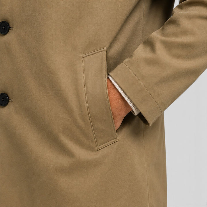Montgomery | Casual Mid-Length Trench Coat for Men
