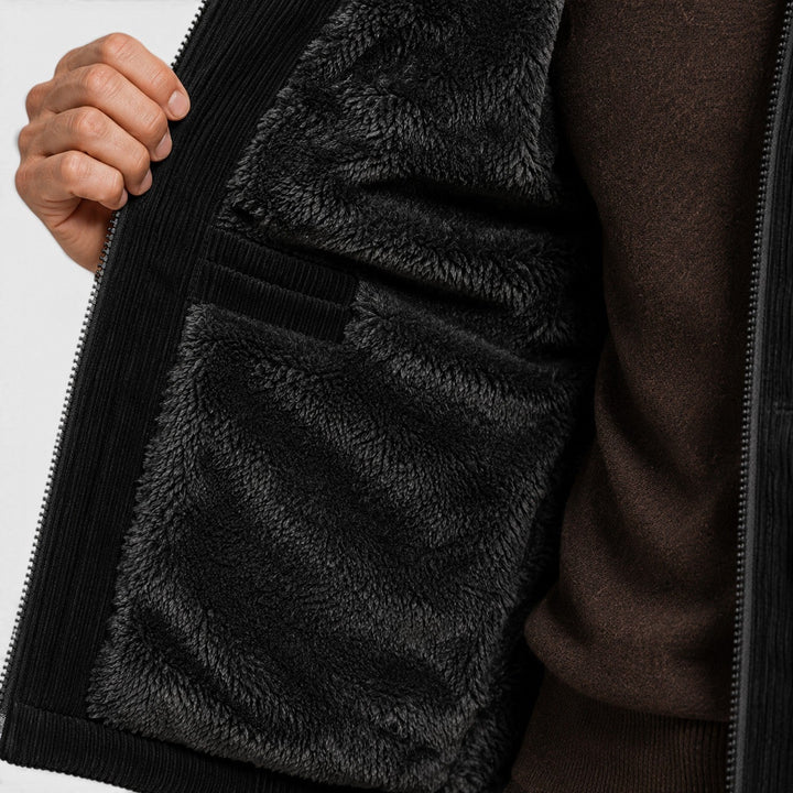 Marlow | Warm Corduroy Padded Puffer Gilet for Men