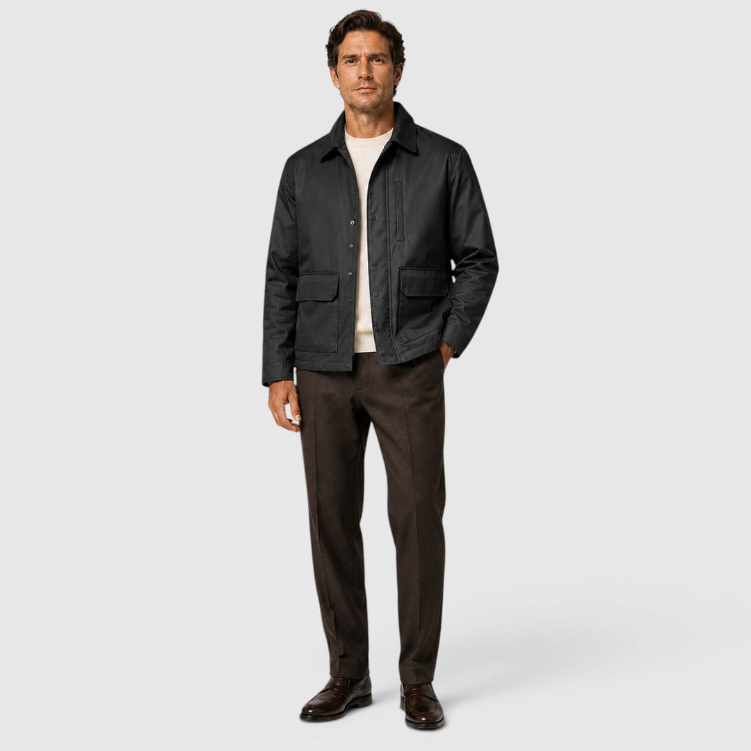 Hamish | Effortless Lightweight Cotton Smart-Casual Jacket