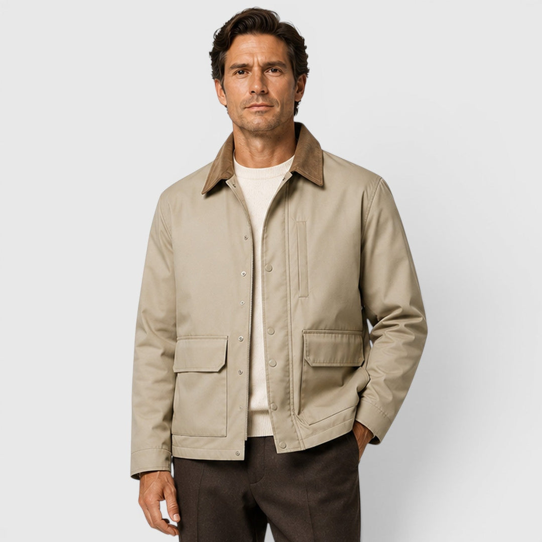 Jacob | Smart Cotton Chore Jacket Men