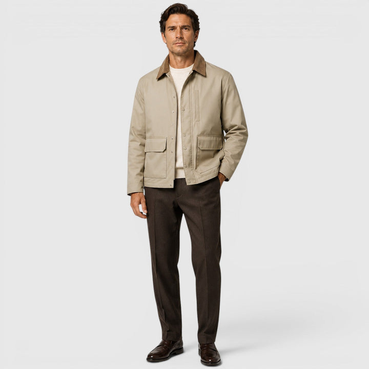 Hamish | Effortless Lightweight Cotton Smart-Casual Jacket