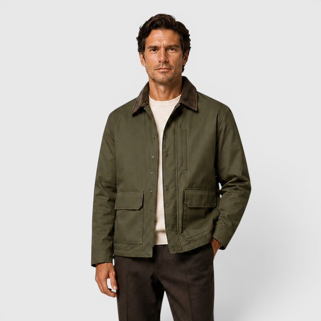 Hamish | Effortless Lightweight Cotton Smart-Casual Jacket